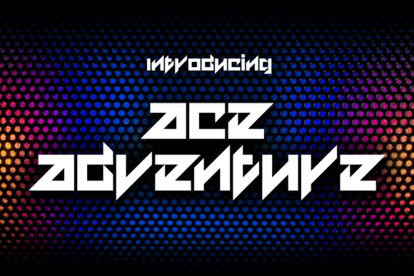 Ace Adventure Font for Creative Projects