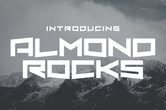 Almond Rocks Font for Business Branding