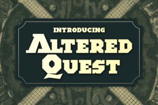 Altered Quest Font Review
