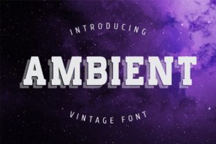 Ambient Font: A Bold Choice for Design