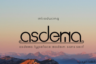 Asdema: A Bold Display Font for Business Branding