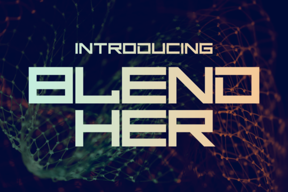 Blend Her Font for Business