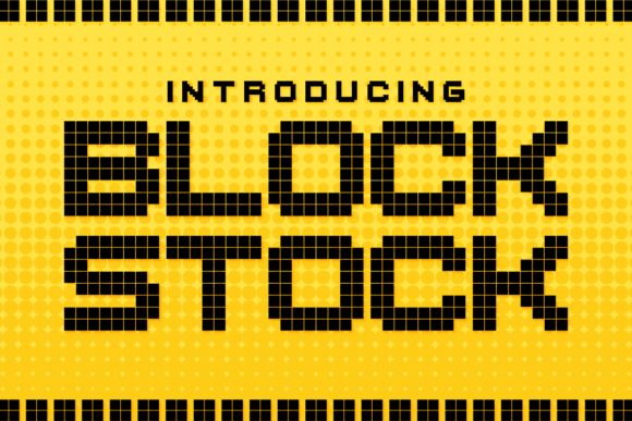 Block Stock Font for Bold Campaigns