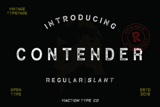 Contender Font for Creative Makers