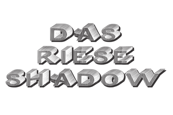 Das Riese Shadow Font for Business Branding
