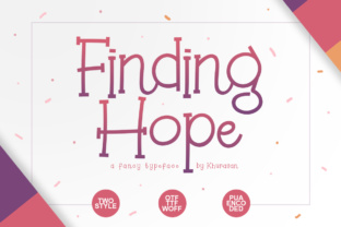Finding Hope Font for Creative Projects