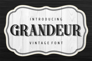Grandeur Font for Bold Branding