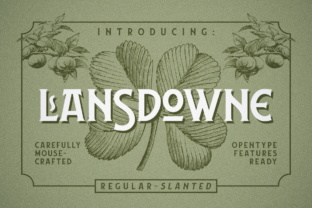 Lansdowne Font for Bold Web Design