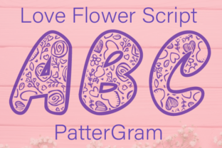 Love Flower Script Font