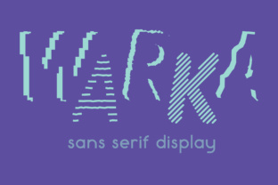 Warka Stoned Font for Creative Makers