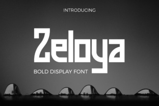 Zeloya: A Luxurious Display Font